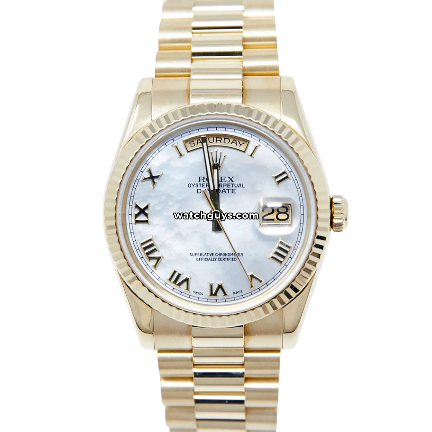 Rolex Day-Date 118238 Mother of Pearl