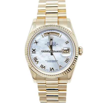 Rolex Day-Date 118238 Mother of Pearl