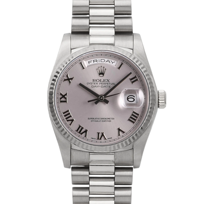 Rolex Day-Date 118239 Rhodium Roman