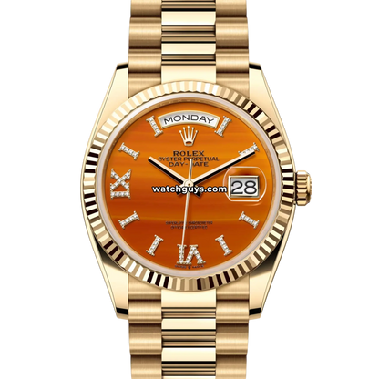 Rolex Day-Date 128238 Carnelian
