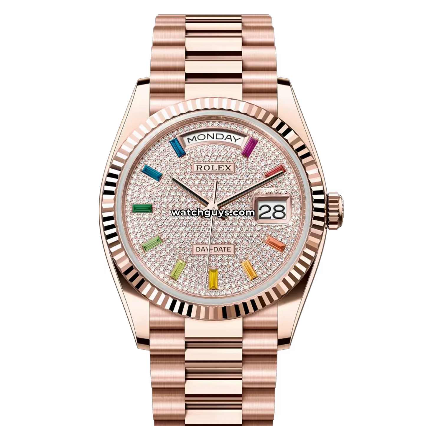 Rolex Day-Date 128235 Diamond Paved