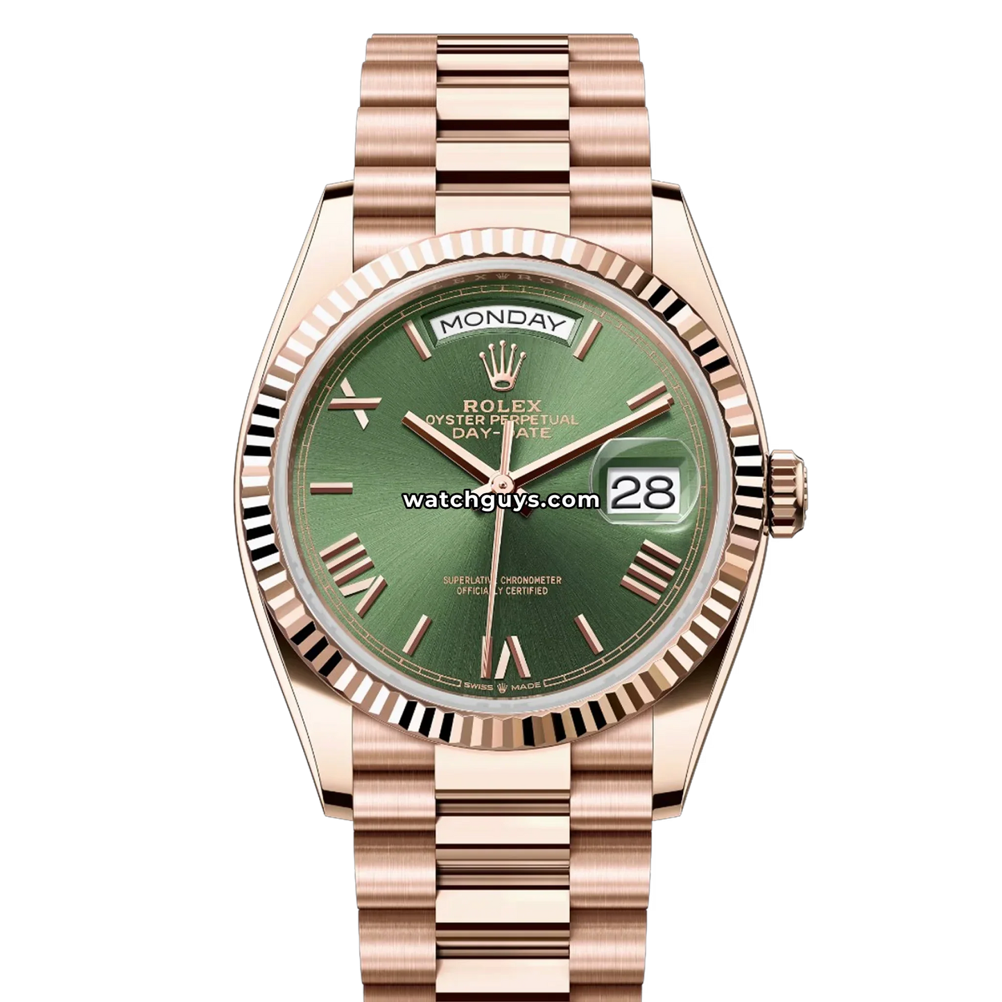 Rolex Day-Date 128235 Olive Green