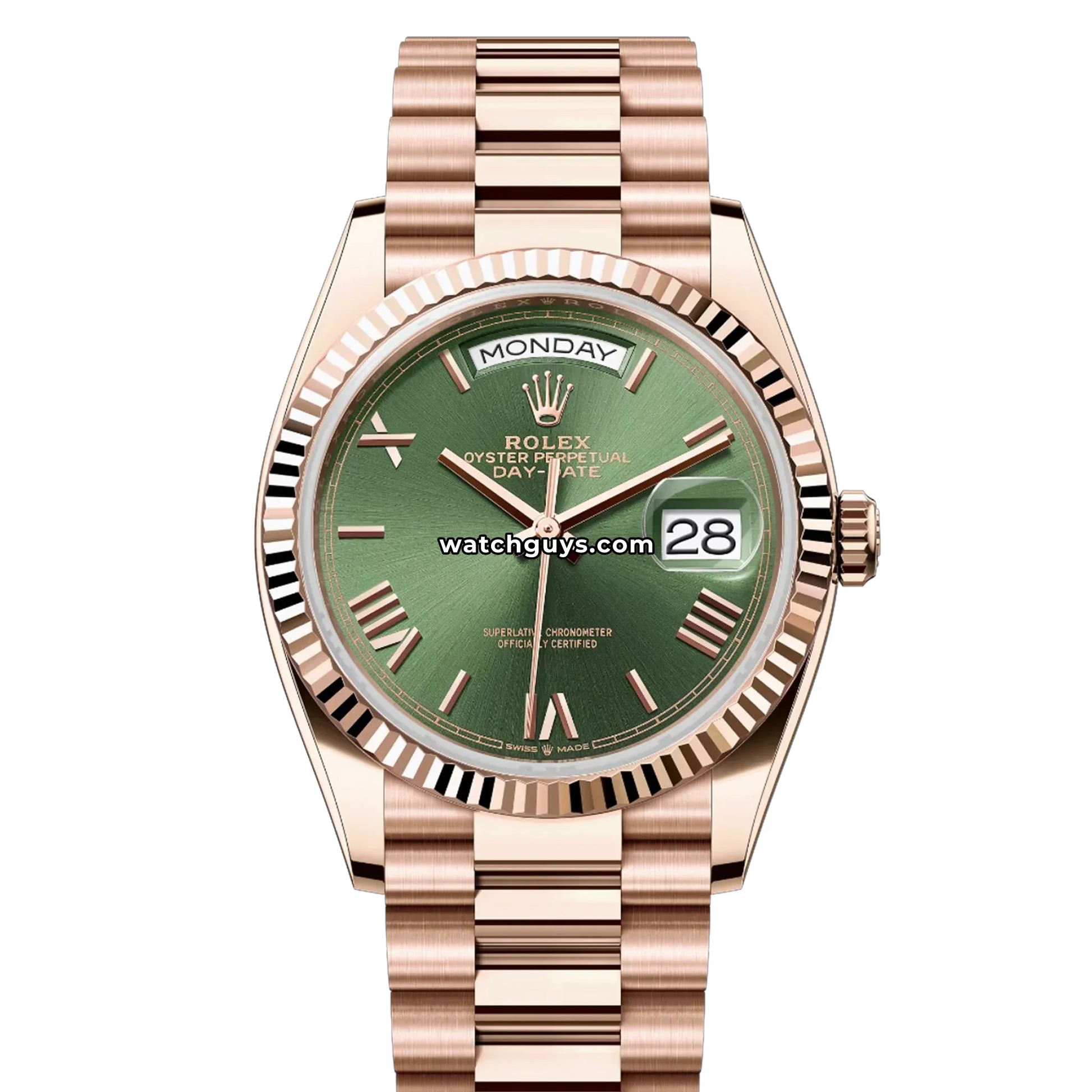 Rolex Day-Date 128235 Olive Green