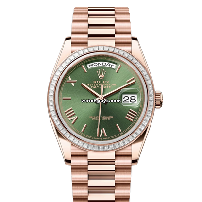 Rolex Day-Date 128395TBR Olive Green