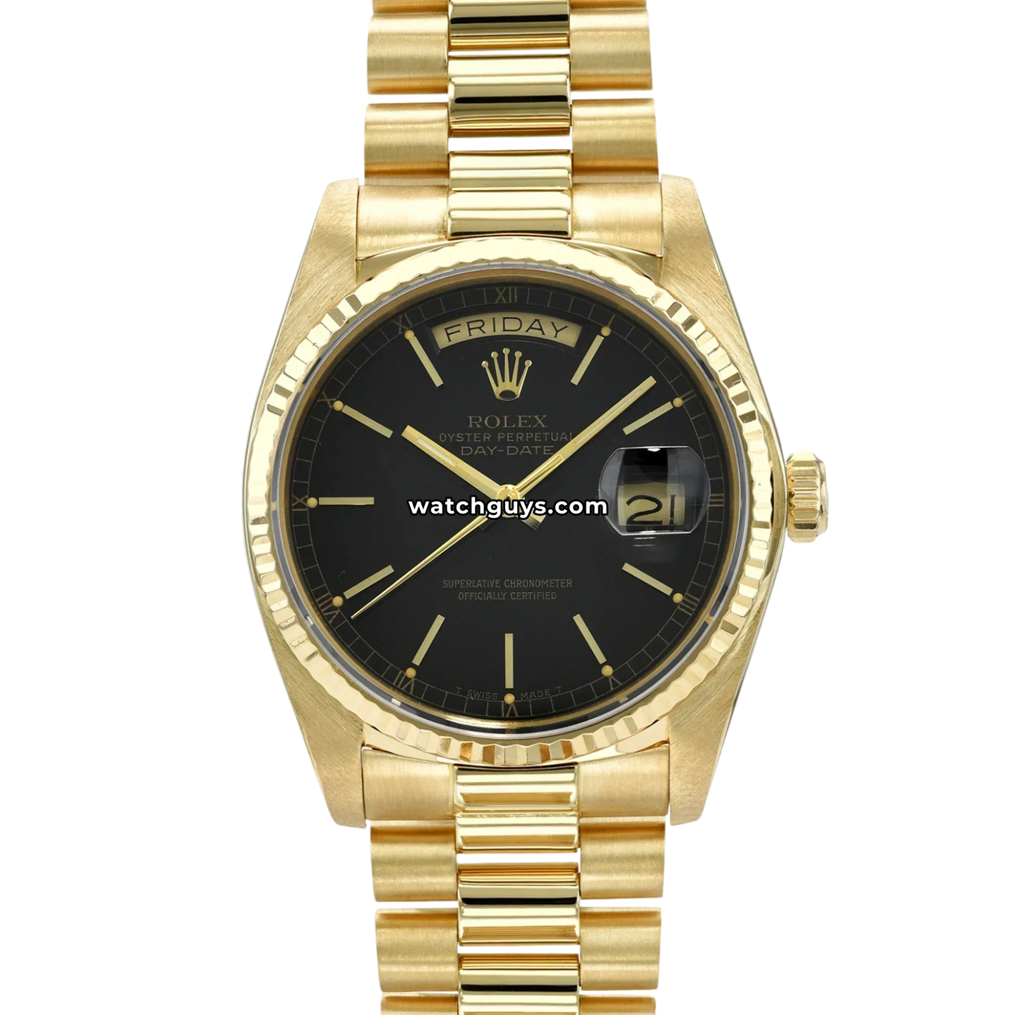 Rolex Day-Date 18038 Black