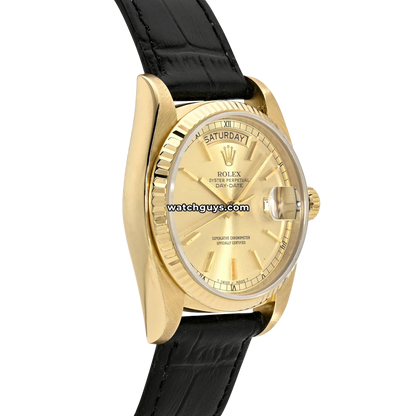 Rolex Day-Date 18038 Champagne Dial
