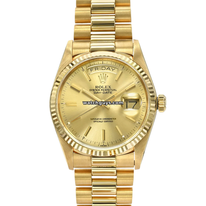 Rolex Day-Date 18038 Champagne