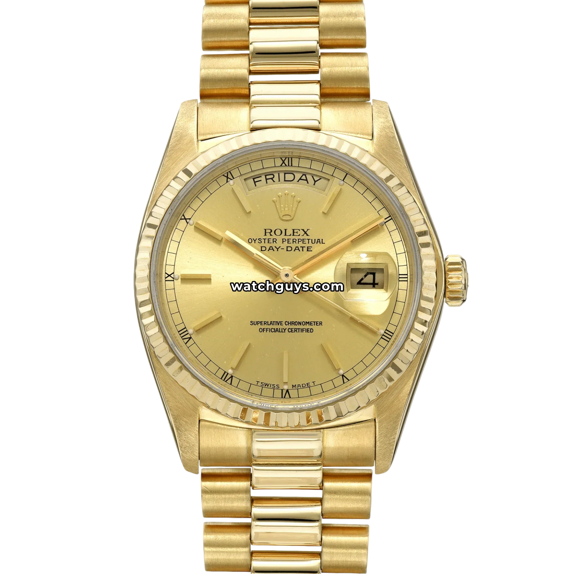 Rolex Day-Date 18038 Champagne