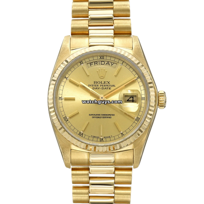 Rolex Day-Date 18038 Champagne