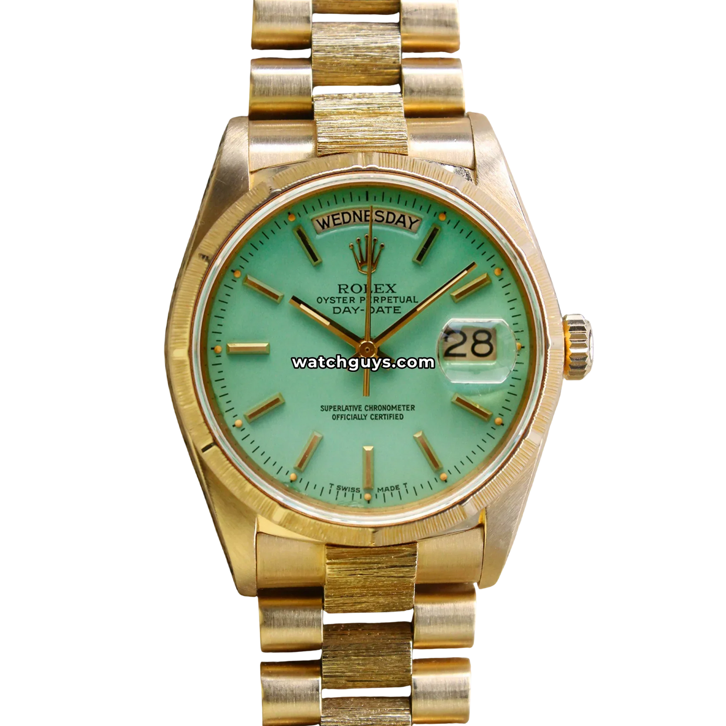 Rolex Day-Date 18078 Seafoam Stella