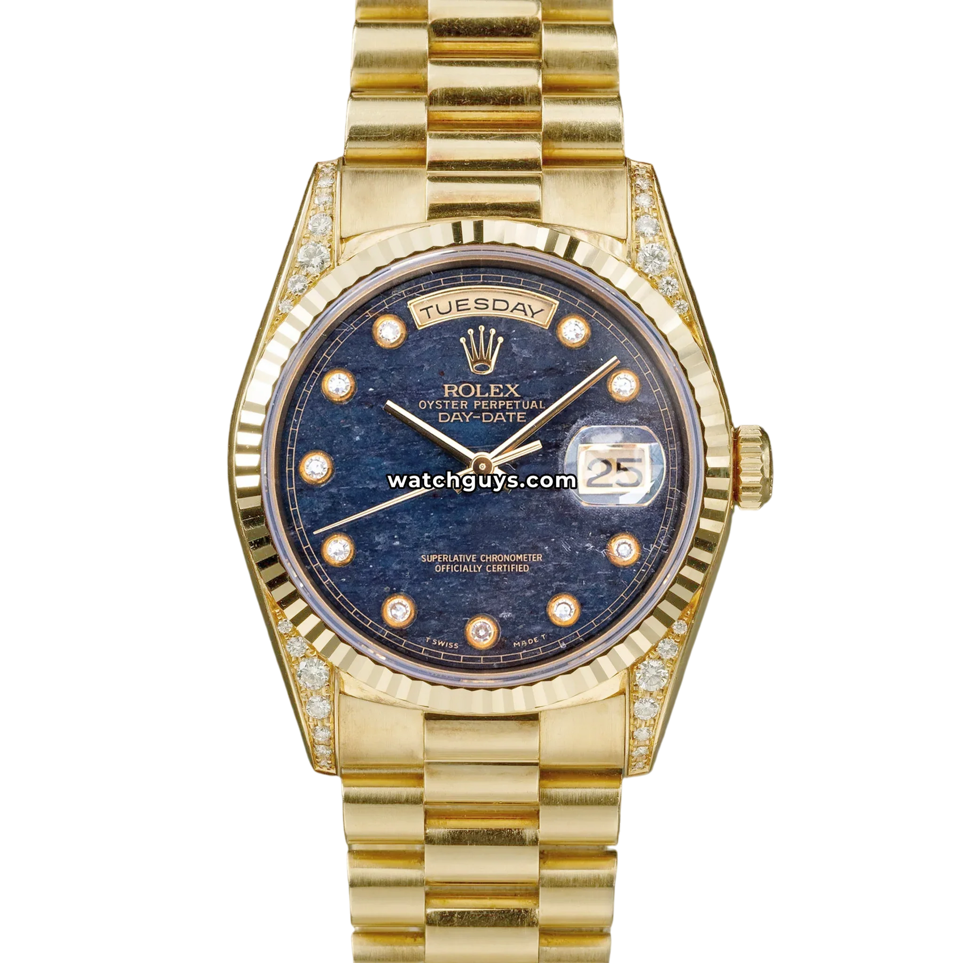 Rolex Day-Date 18338 Aventurine Blue