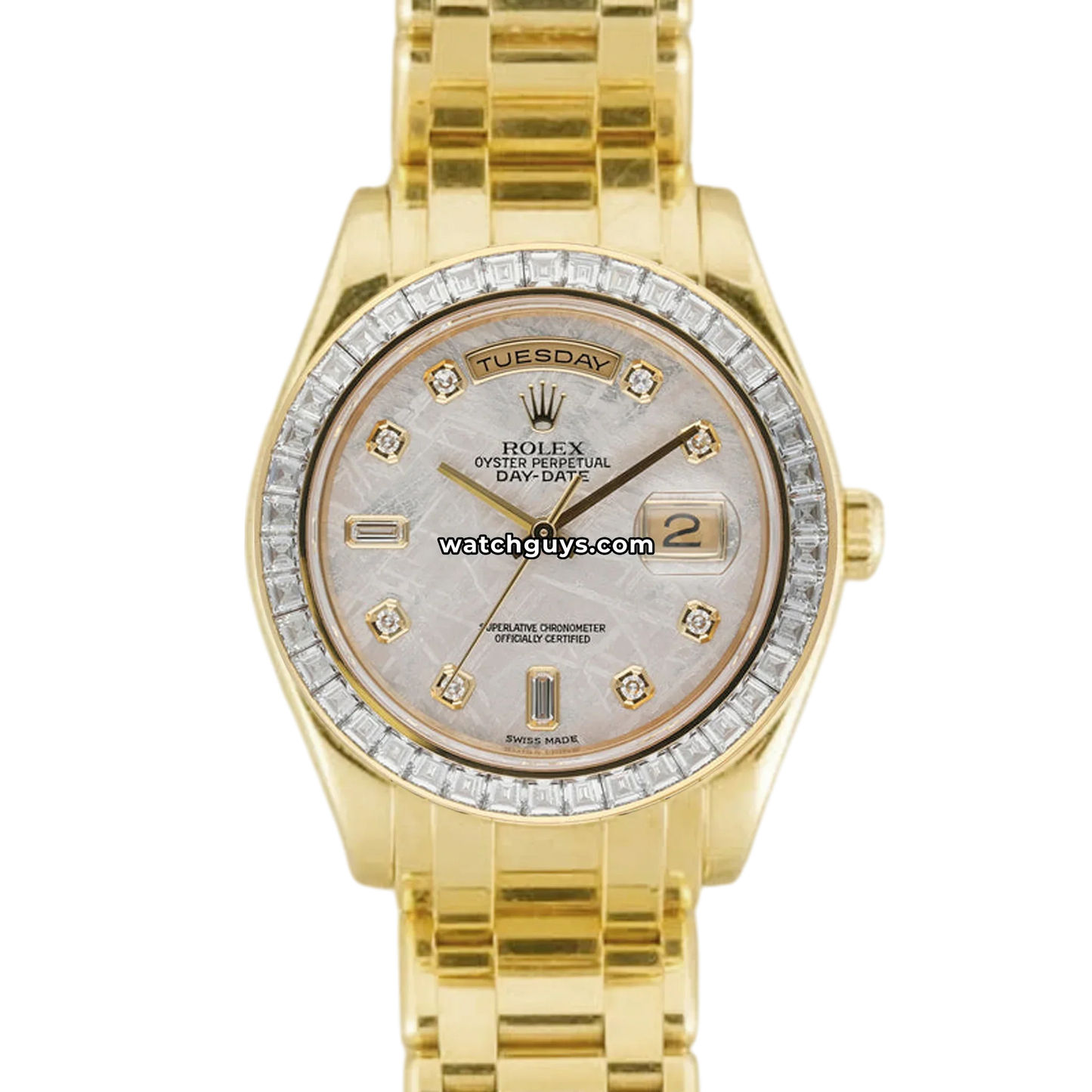 Rolex Day-Date Masterpiece 18958 Meteorite