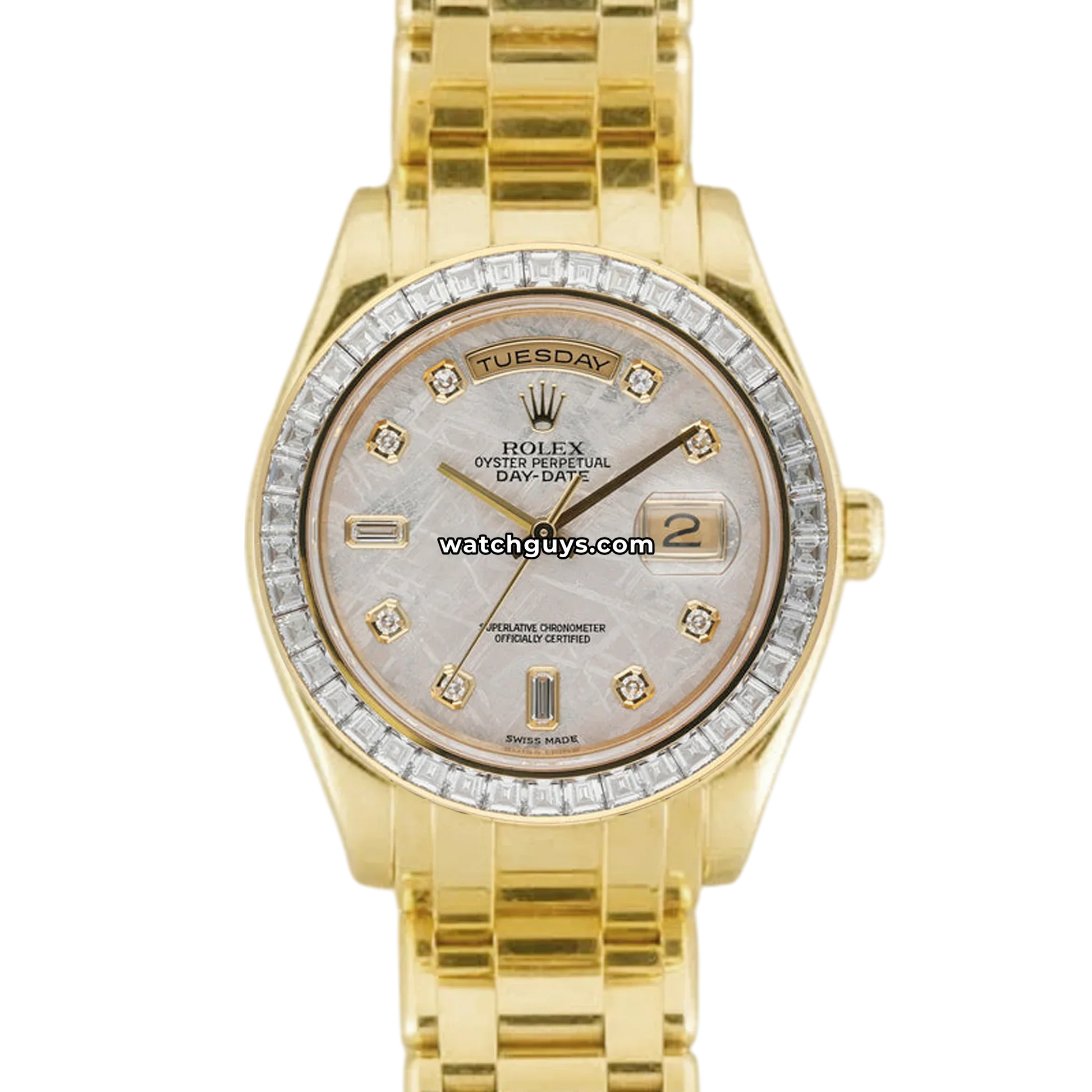 Rolex Day-Date Masterpiece 18958 Meteorite
