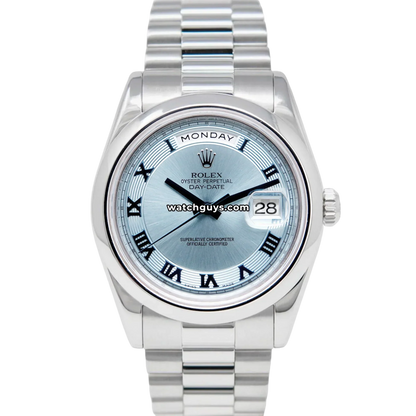 Rolex Day-Date 218206 Ice Blue