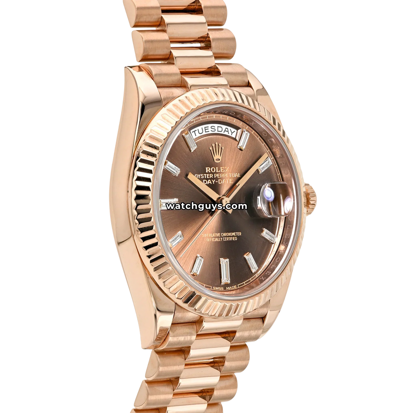 Rolex Day-Date 228235 Chocolate Diamond