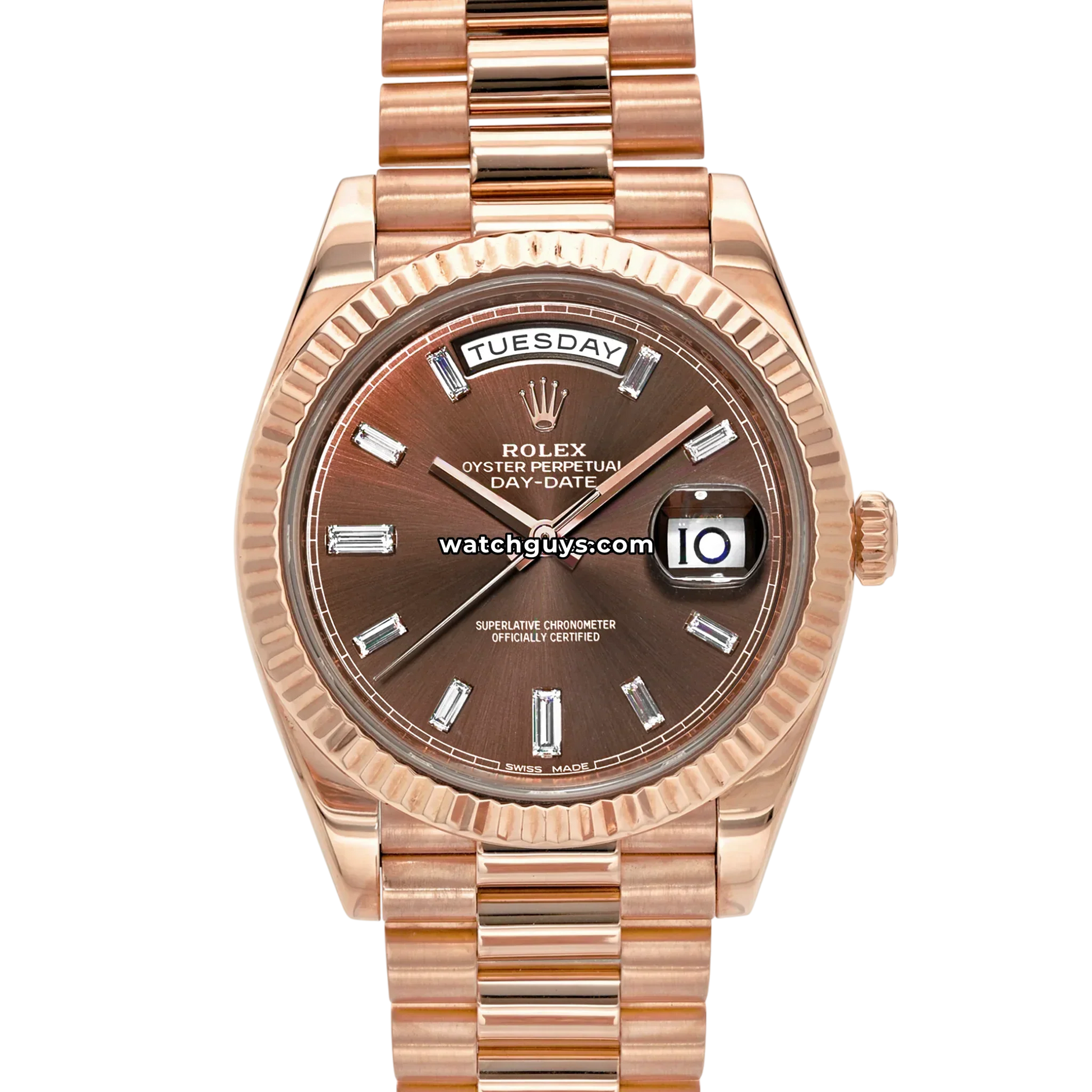Rolex Day-Date 228235 Chocolate Diamond