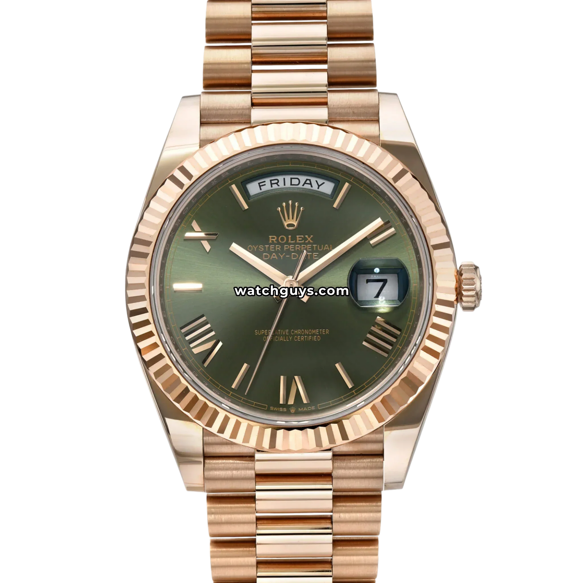 Rolex Day-Date 228235 Olive Green President