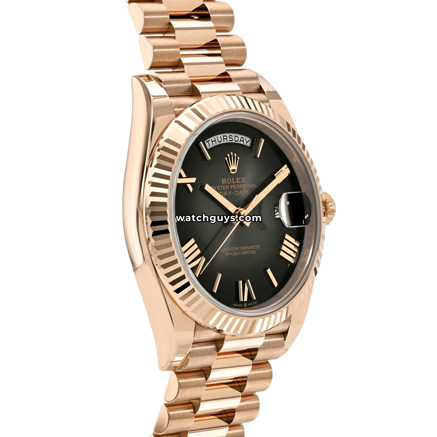 Rolex Day-Date 228235 Slate Ombre President