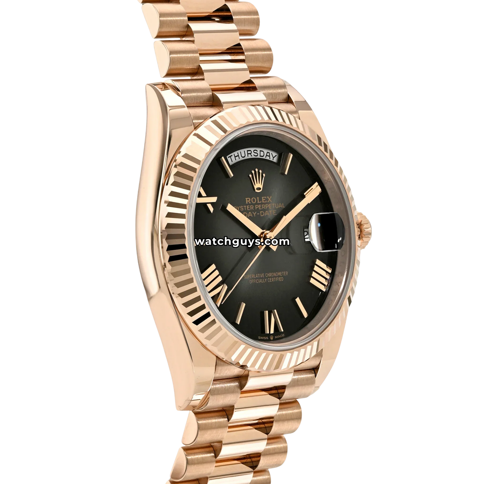 Rolex Day-Date 228235 Slate Ombre President