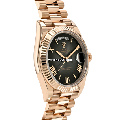 Rolex Day-Date 228235 Slate Ombre President