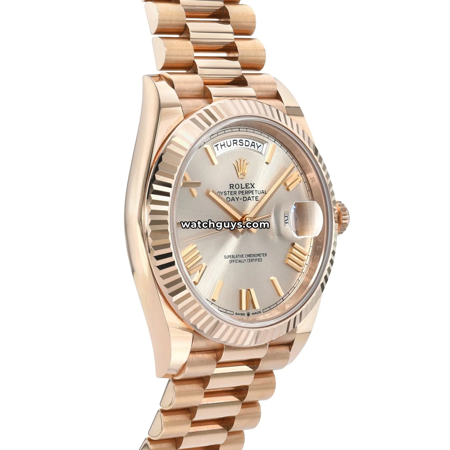 Rolex Day-Date 228235 Sundust Roman