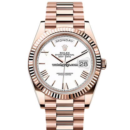 Rolex Day-Date 228235 White Roman President