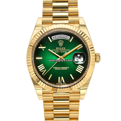 Rolex Day-Date 228238 Green Ombre