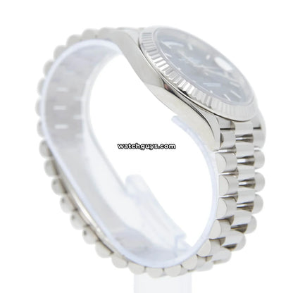 Rolex Day-Date 228239 Black 18k White Gold