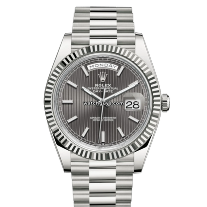 Rolex Day-Date 228239 Grey Tapestry President