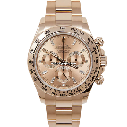 Rolex Daytona 116505 Diamond Baguette