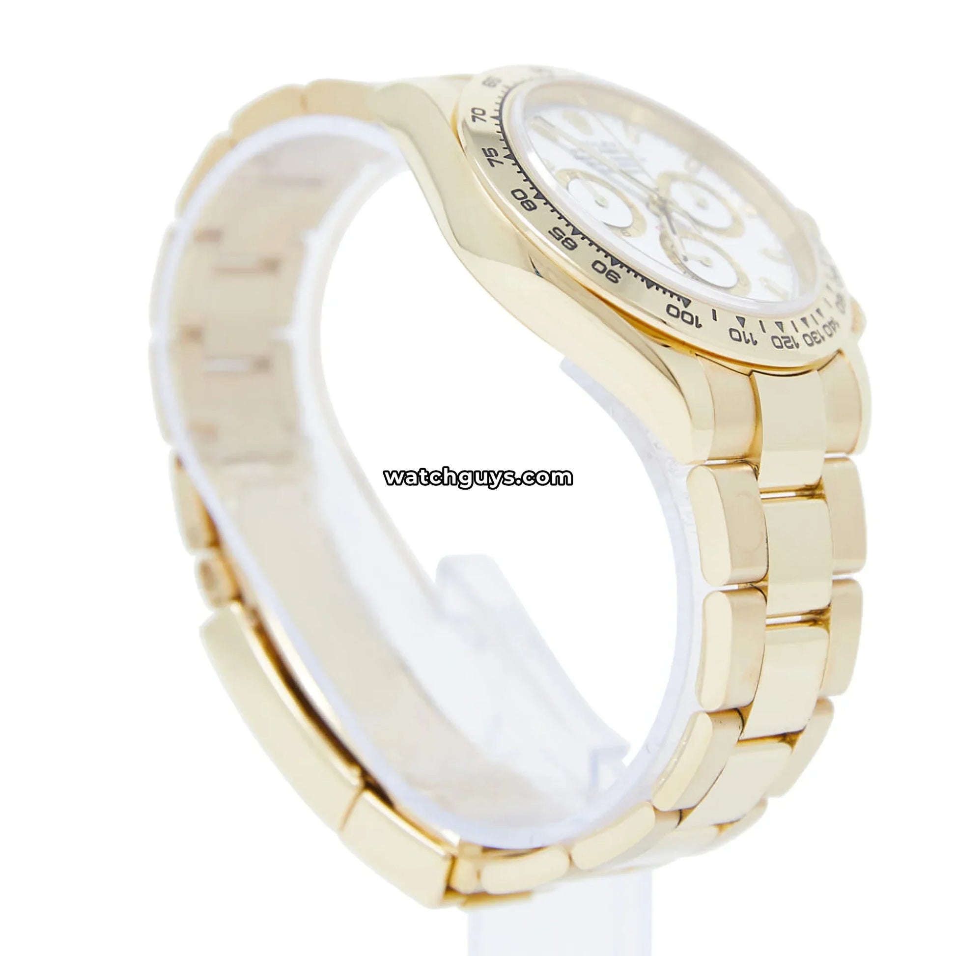 Rolex Daytona 116508 White Dial Yellow Gold