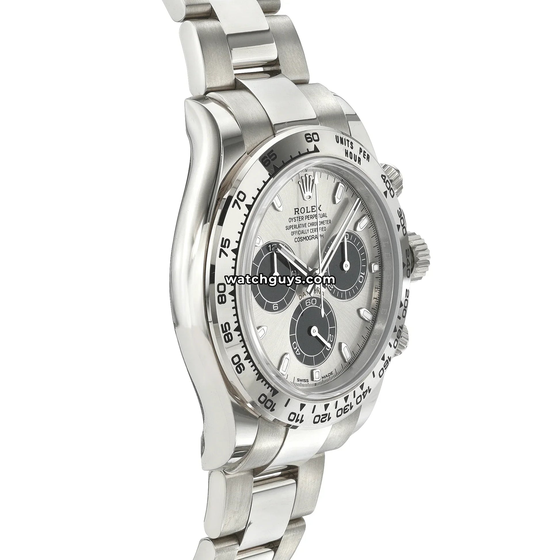 Rolex Daytona 116509 Steel Dial 18K White Gold