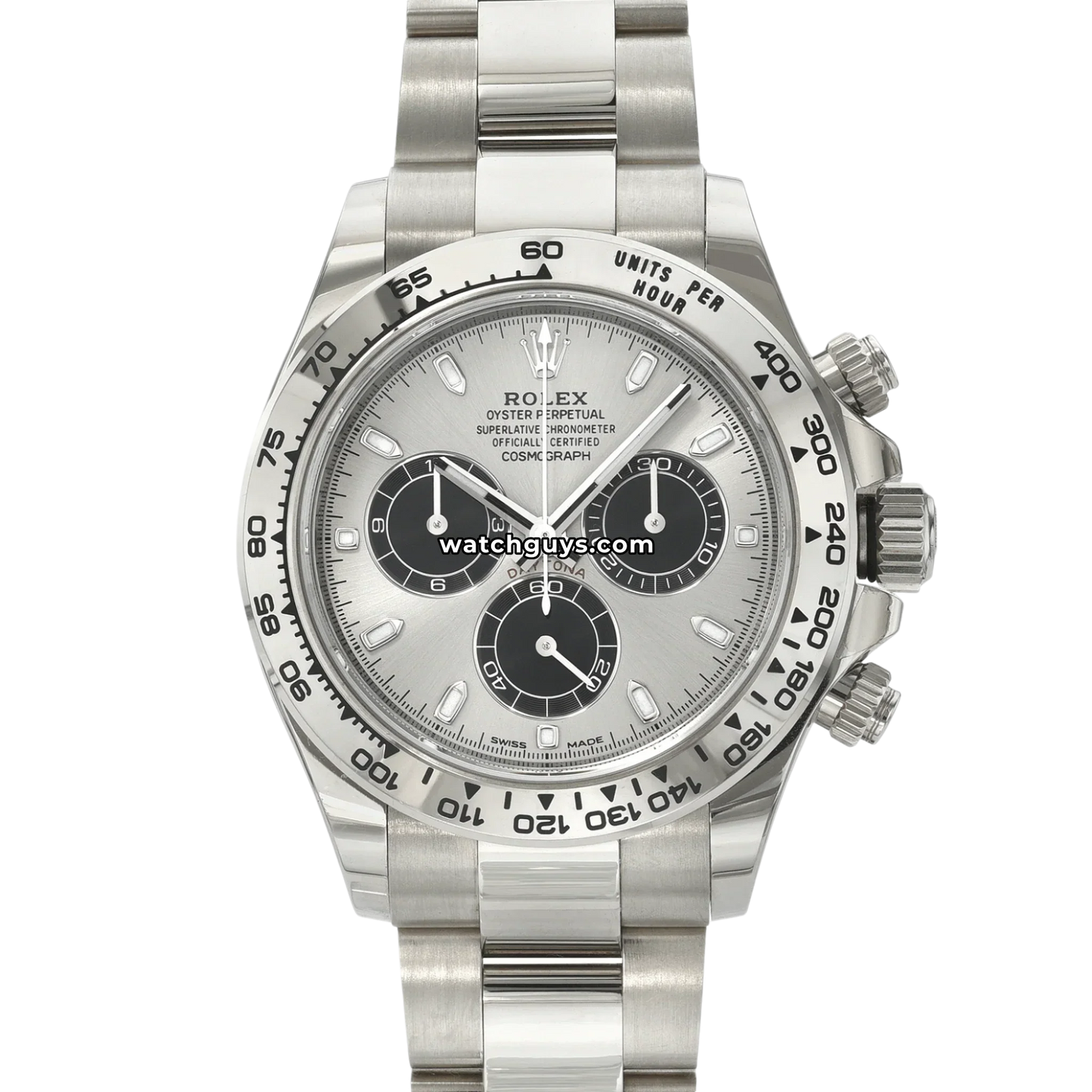 Rolex Daytona 116509 Steel Dial 18K White Gold