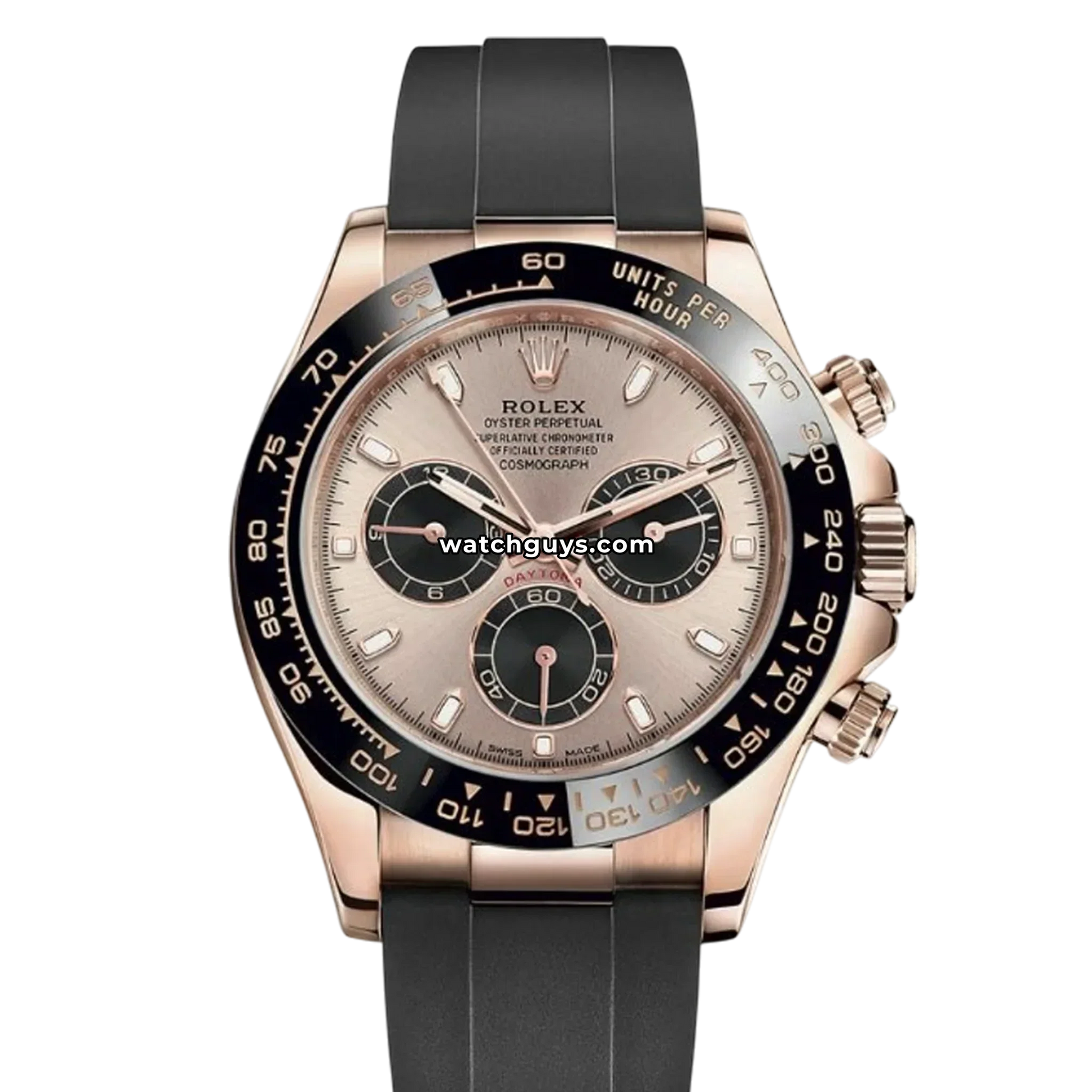 Rolex Daytona 116515LN Sundust Index Oysterflex