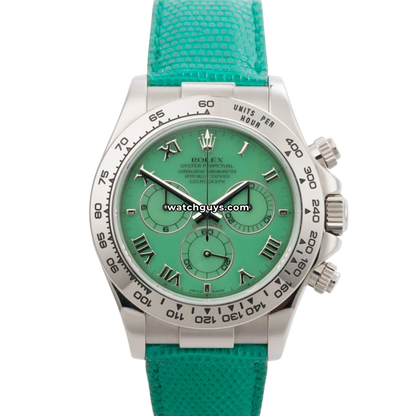 Rolex Daytona Beach 116519 Green Chrysoprase