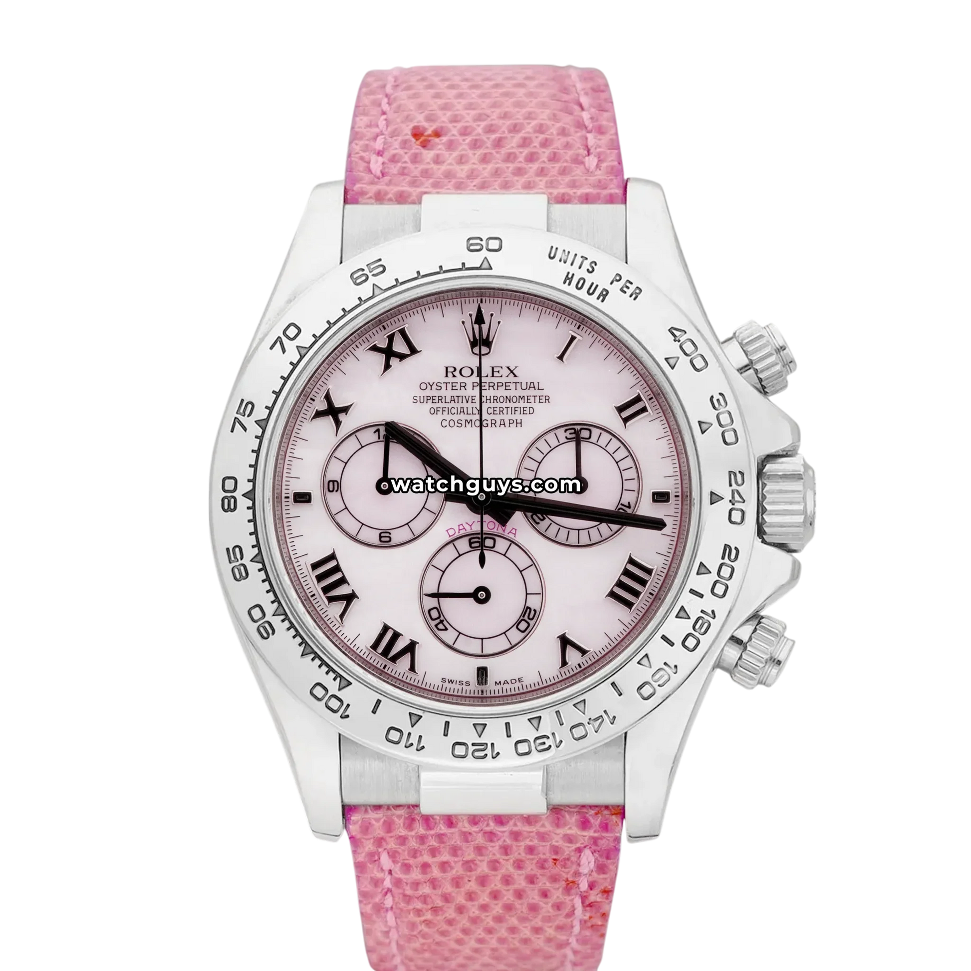 Rolex Daytona Beach 116519 Pink Mother-of-Pearl