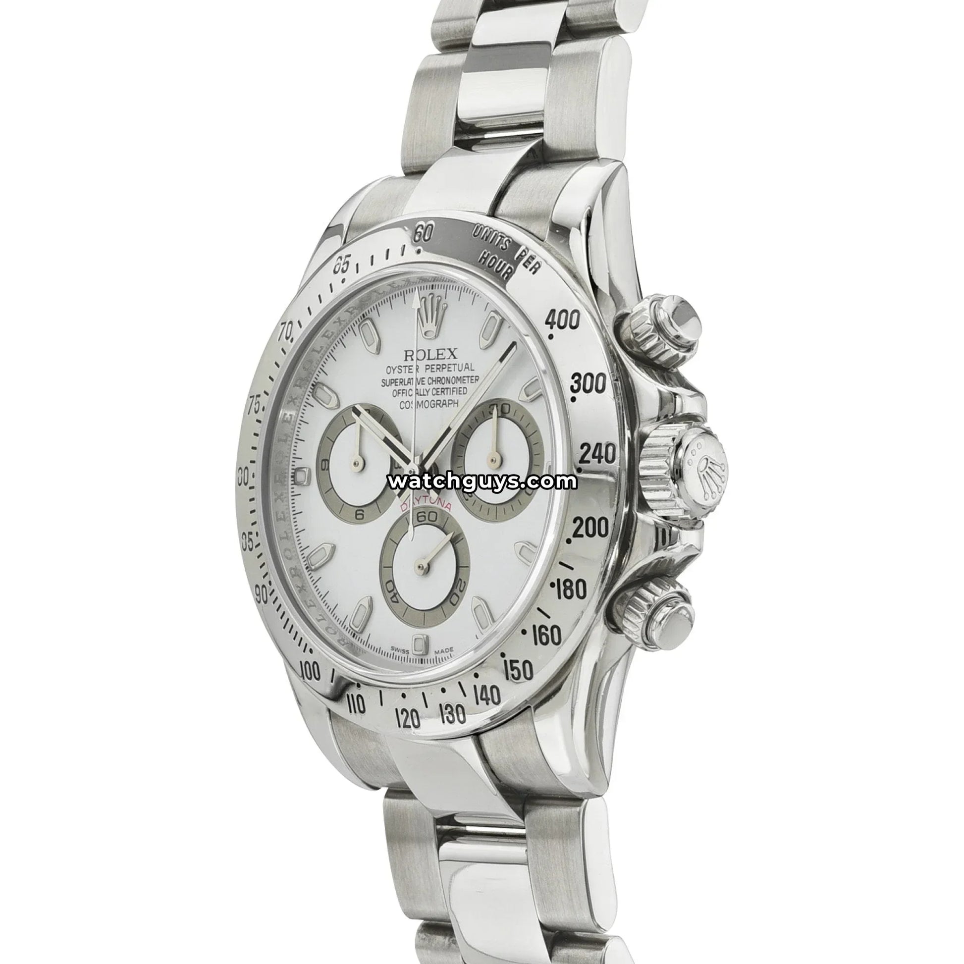 Rolex Daytona 116520 White