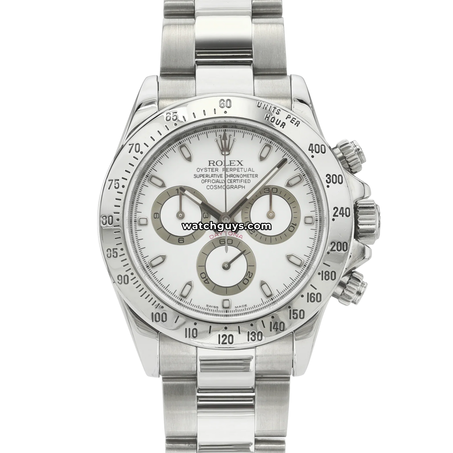 Rolex Daytona 116520 White