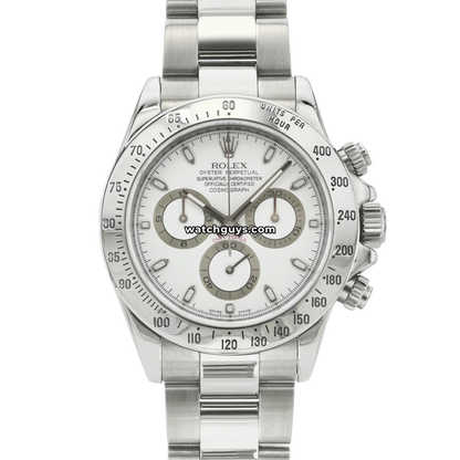 Rolex Daytona 116520 White