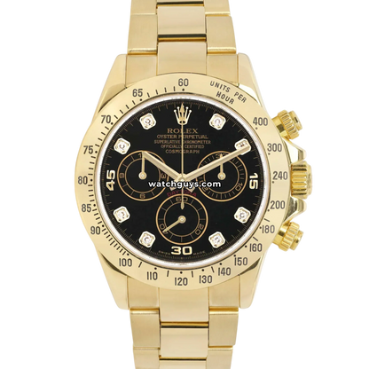 Rolex Daytona 116528 Black Diamond