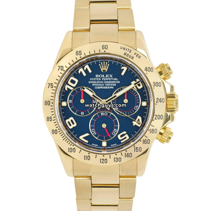 Rolex Daytona 116528 Blue Arabic