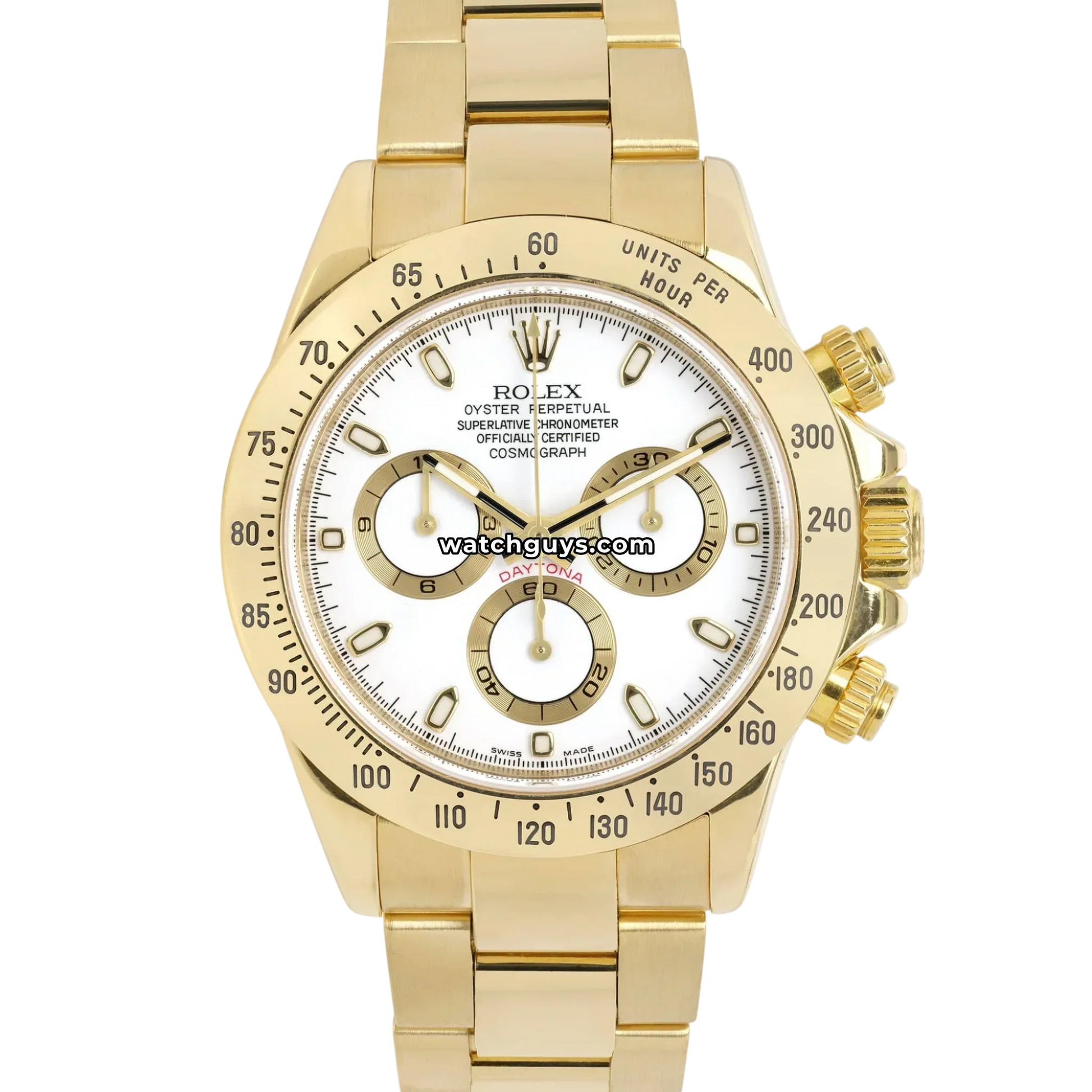 Rolex Daytona 116528 Yellow Gold