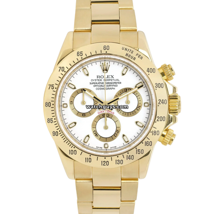 Rolex Daytona 116528 Yellow Gold