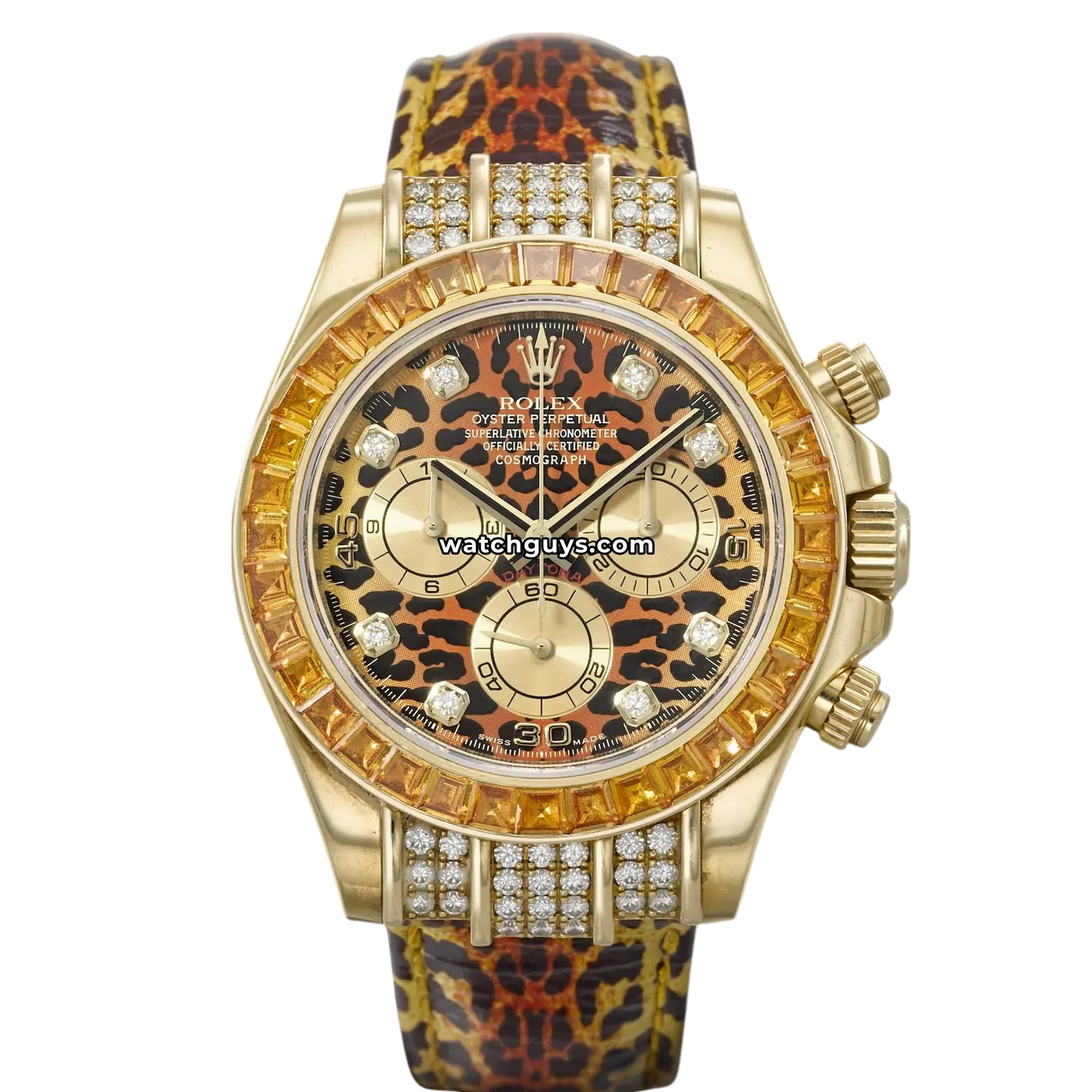 Rolex Daytona 116598SACO Leopard