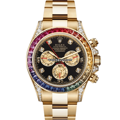 Rolex Daytona "Rainbow" 116598RBOW Yellow Gold