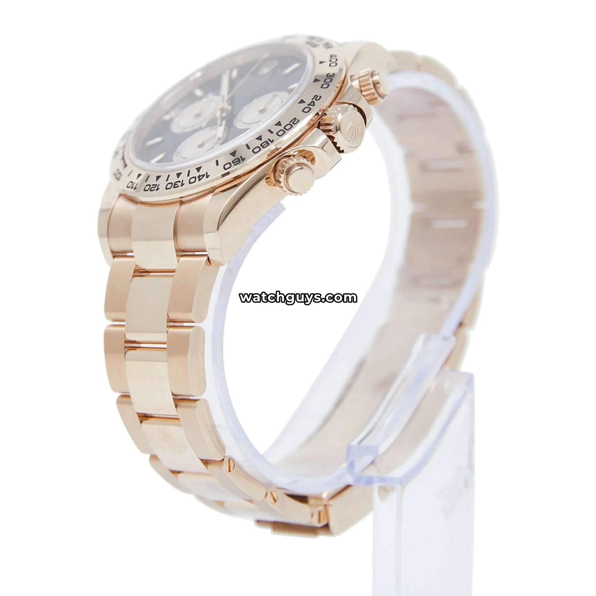 Rolex Daytona 126505 Black Index Rose Gold