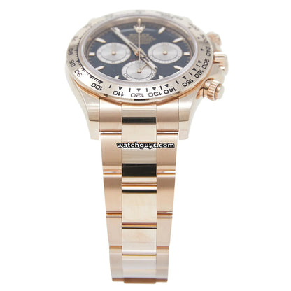 Rolex Daytona 126505 Black Index Rose Gold