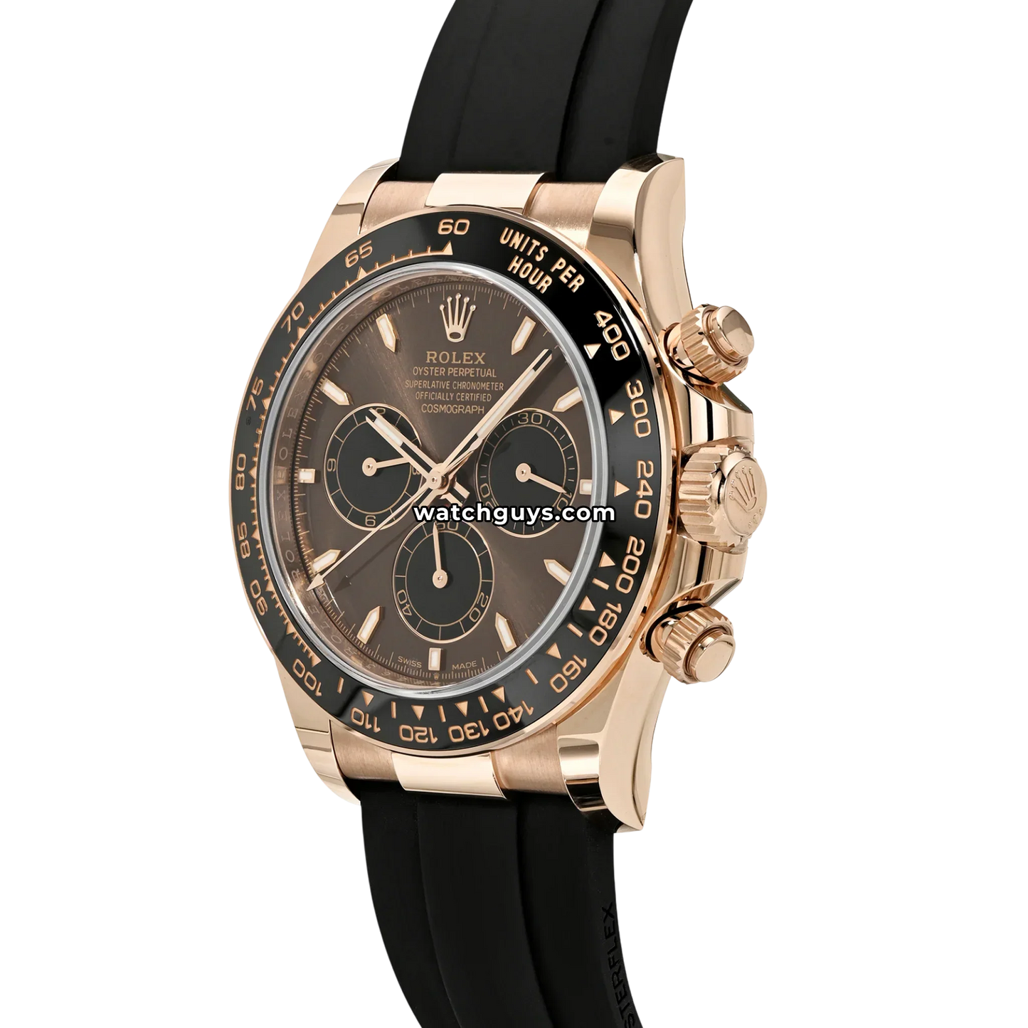 Rolex Daytona 126515LN Chocolate Index Oysterflex