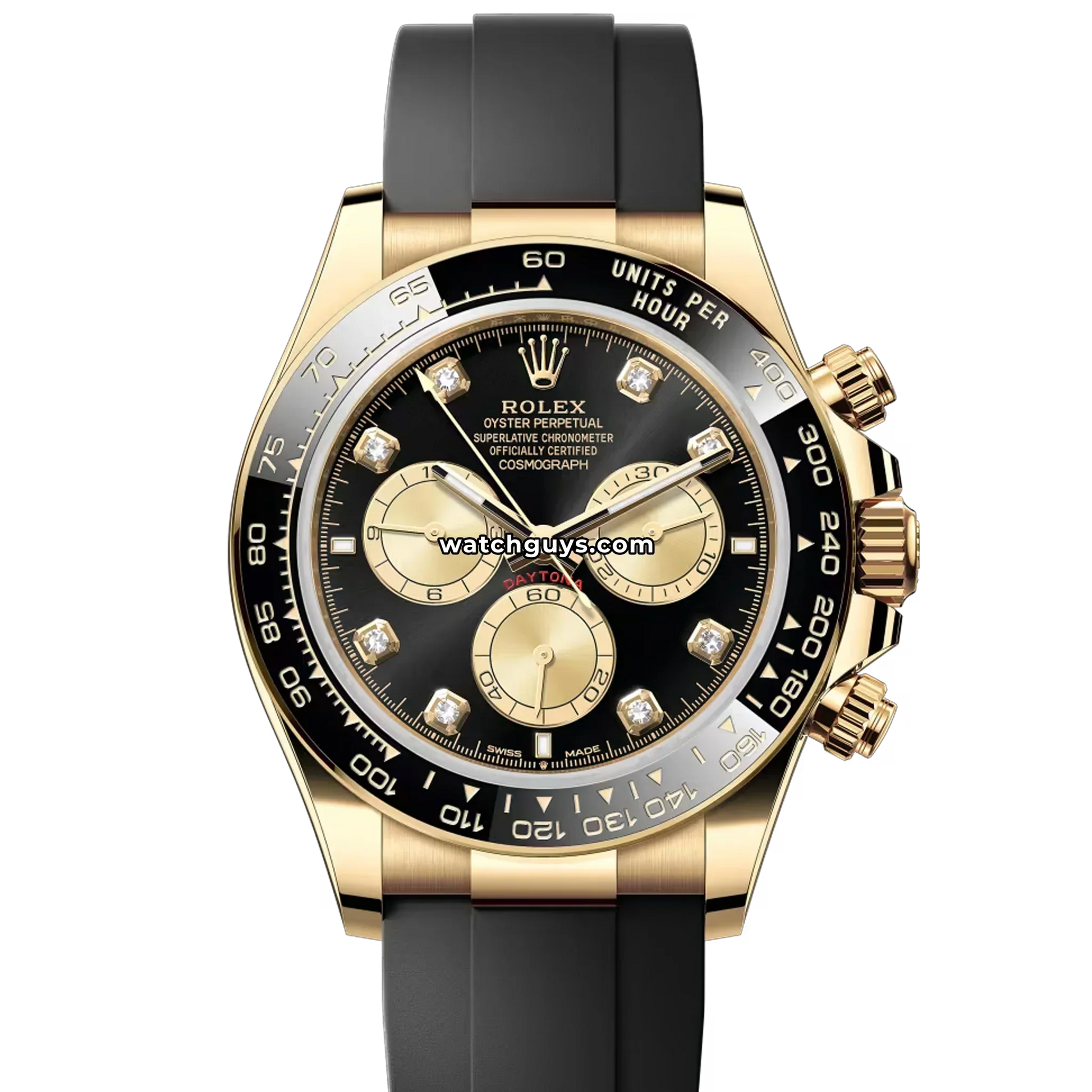Rolex Daytona 126518 Black Diamond Oysterflex