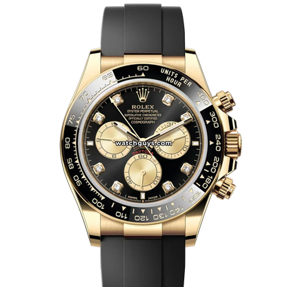 Rolex Daytona 126518 Black Diamond Oysterflex